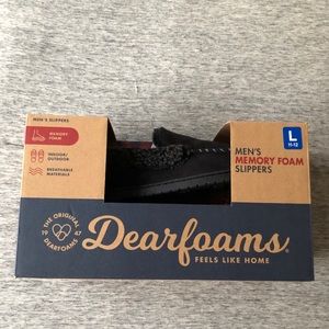 Dearfoams Memory Foam Slippers